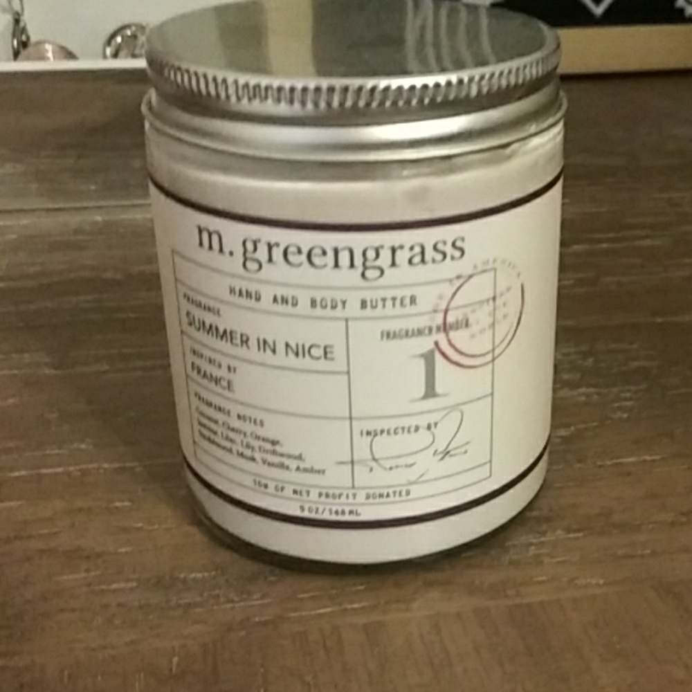 M. Greengrass Hand & Body Butter